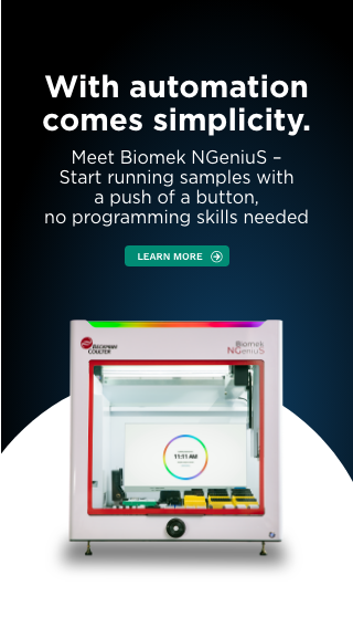 Beckman Coulter NGeniuS ad — With Automation