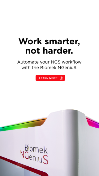 Beckman Coulter NGeniuS ad — Work Smarter