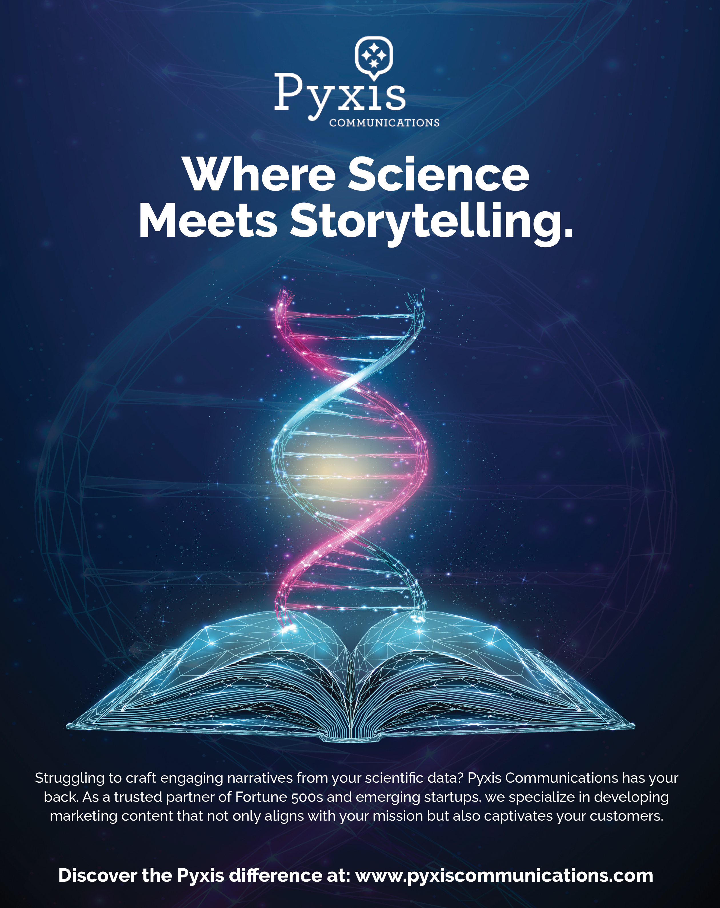 Pyxis Print Ad 8.4x10.6