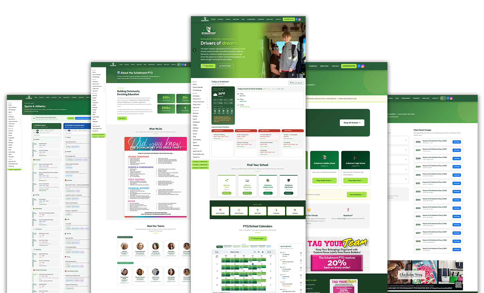 Schalmont PTO website